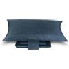 Dondi Home | Completo Lenzuola matrimoniale Finiseta, 250x290 cm, Set di 4 pezzi 100% Raso di Cotone 300 TC, 2 Federe, Lenzuolo Sopra, Lenzuolo Sotto, Colore Ottanio Pavone - Made In Italy