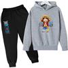 Silver Basic Set di Vestiti per Bambini Felpa e Jogging Pantaloni 2 Pezzi Completo Bambino Set da Basket per Ragazzi Tuta a Maniche Lunghe con Stampa a Lettere 160,HUIHEI-1