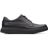 Clarks Un Abode Ease Mens Black Leather, 10