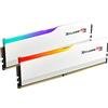 G.skill Ram DIMM DDR5 32GB G.Skill Ripjaws M5 RGB 3000Mhz CL36 1.25V Kit 2x16GB Bianco [F5-6000J3648D16GX2-RM5RW]
