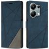 SONWO Cover per Redmi Note 13 PRO 4G, Flip Caso in PU Pelle Case Cover Custodia con Slot per Schede e Supporto Stand per Redmi Note 13 PRO 4G, Blu