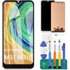 SRJTEK Per Samsung Galaxy M31 Schermo LCD Per Samsung M31 Sostituzione Schermo M315 Display LCD SM-M315F Touch Digitizer Assembly SM-M315F/DS Kit di Riparazione (OLED, Supporto Figerprint Funzione)