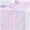 BrillShine Sirena Runner da Tavolo 63x300cm Paillettes Runner Tavola Moderno per Interni ed Esterni Decorazione per il Soggiorno Rosa