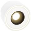 URing Faretti Led Soffitto Bianco - Super Piatto - Ø97x55mm - Faretto da soffitto LED 8W 1680lm - 4000K Bianco Neutro - Rotondo Faretti Soffitto 230V, Faretto Led Interno in Alluminio