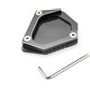 FXCNC Racing Alluminio CNC Moto Sidestand Piastra Cavalletto Estensione Pad Fit Per Benelli Leoncino 500 BN302 BN251 BN300 BN250