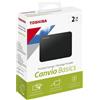 Toshiba 2TB Canvio Hard Disk Esterno Portatile USB 3.2. Gen 1 HDTB520EK3AA