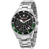 SECTOR Orologio SECTOR Uomo 230 Cronografo Acciaio Nero/Verde Limited R3273661011