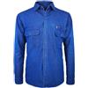 Camicia Di Jeans Uomo Regular Cotone Manica Lunga Comoda Taschino Casual VEQUE