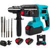 AOTUP Trapano Tassellatore Martello Demolitore Percussione 2 Batterie 21Vf SDS PLUS