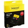 Intenso SSD HARD DISK STATO SOLIDO 2,5INTENSO 240GB SATA 3 6Gb/s 3813440 PC NOTEBOOK
