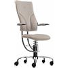 Sedia posturale SpinaliS Apollo, metallo-cromato, r119-beige