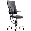 Sedia posturale SpinaliS Apollo, metallo-cromato, r904-nero