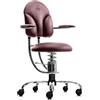 Sedie ortopediche per bambini SpinaliS Basic, Metallo cromato, r304-bordo-red