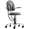 Sedie ortopediche per bambini SpinaliS Basic, Metallo cromato, r711-grigio