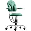 Sedie ortopediche per bambini SpinaliS Basic, Metallo cromato, r604-verde-dark