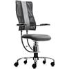 Sedia per pc SpinaliS Hacker, metallo-cromato, r711-grigio