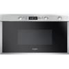 WHIRLPOOL AMW 4990/IX - AMW4990IX Forno Microonde Compatto da incasso 60 cm Finitura Inox - Altezza 35,3 cm - Apertura Laterale sinistra