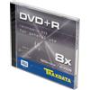 Traxdata DVD+R - 8x - 4,7GB - 5 pezzi