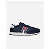 Tommy Hilfiger Runner Casual Essential M - Scarpe Sneakers - Uomo - Blu