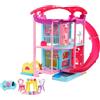 Barbie - La Casa dei Giochi di Chelsea, playset con 2 cuccioli, mobili e tanti accessori, casa delle bambole con ascensore, piscina, vasca di palline e scivolo, giocattolo per bambini, 3+ anni, HHX44