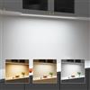 OUILA Luce Armadio LED con Sensore di Movimento Luci Notturna LED 4 Modalità Lampada Guardaroba Luce da Esposizione 5000mAh USB Ricaricabile Cucina, Scale, Corridoio, Garage - 60cm*2 Pezzi