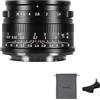 7artisans Obiettivo fisso 35 mm F1.4 Mark II APS-C Messa a fuoco manuale Ampia apertura compatibile con fotocamere mirrorless Canon R Mount R RP R5 R6