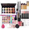 MKNZOME Kit per Trucco Completo, 26 Pezzi Cosmetico Valigetta per Principianti con Ombretti Correttore Rossetto Lucidalabbra Fard ecc - Sorpresa Regalo Trousse di Trucchi, per l'uso quotidiano e viaggio#3