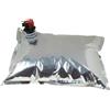 SPORTARC 5 sacchetti dispenser per liquidi, sacchetti di ricambio per vino, sacchetti porta vino portatili per bevande in scatola con rubinetto a farfalla, 5L