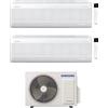 Samsung CONDIZIONATORE SAMSUNG DUAL SPLIT WINDFREE ELITE S2 7000+7000 BTU WIFI INVERTER AJ052TXJ3KG/EU A+++
