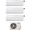 Samsung CONDIZIONATORE SAMSUNG TRIAL SPLIT WINDFREE ELITE S2 7000+9000+9000 BTU WIFI INVERTER AJ080TXJ4KG/EU A++