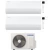 Samsung CONDIZIONATORE SAMSUNG DUAL SPLIT CEBU S2 7000+7000 BTU WIFI INVERTER AJ068TXJ3KG/EU A++