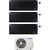 Samsung CONDIZIONATORE SAMSUNG TRIAL SPLIT WINDFREE BLACK 9000+9000+9000 BTU WIFI INVERTER AJ052TXJ3KG/EU A+++