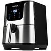 G3 Ferrari G10125 Friggisano - Friggitrice ad aria 3,5 L, 1500 W, 8 programmi preimpostati, Display digitale, Tecnologia di circolazione dell'aria calda, Argento