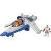 Fisher-Price, Imaginext and Disney XL-15 Spaceship Vehicle for pre-schoolers with Lights and Sounds, 3 Years and up