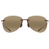 Maui Jim Sugar Beach Occhiali, Marrone (Rootbeer), 63-13-135 Mens