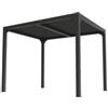 Habrita Gazebo pergola bioclimatica autoportante da esterno in alluminio 2,4x3 m