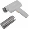 Pssopp Macchina per Pasta Elettrica, Macchina per Pasta Ricaricabile Automatica con Stampi per Pasta da 5 Pezzi per Preparare Spaghetti Ramen (WHITE)