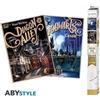 ABYSTYLE Harry Potter - Retro Hogwarts & Diagon Alley - Poster (52x38) Gadget