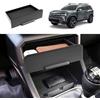 Coleya Scatola Portaoggetti del Console Centrale Compatibile con Dacia Duster 3 2024-2026, Dacia Duster Organizer per Console Centrale con Tappetino Antiscivolo Nero