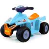 FEBER - Quad Racy Bluey 6V | Auto elettrica per bambini da 18 mesi a 3 anni, con acceleratore, ruote grandi per la stabilità, durata della batteria fino a 40 minuti, caricabatterie incluso