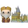 FUNKO Harry Potter Funko POP Citta Vinile Figura Silente con il Castello di Hogwarts 9
