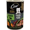 CESAR Natural Goodness Alimento umido senza cereali con carne di agnello, carote, patate e spinaci 400g