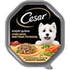 CESAR 150 g Alimento umido completo per cani adulti in salsa con pollo, verdure e prezzemolo
