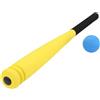 Generic Mazza da baseball - Set da baseball per bambini morbidi | Mazza da cortile in schiuma con palla, set mazza da baseball in schiuma Oddler, mazza morbida con palla per bambini, set di racchette sportive