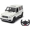 Jamara Mercedes-Benz 405177 AMG G63 1:14 Bianco 2,4 GHz Licenza Ufficiale, Fino a 1 Ora di Guida a Circa 11 km/h, Perfettamente replicato Dettagli, Lavorazione