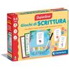 Clementoni Sapientino Montessori - Giochi di Scrittura, Gioco Educativo Bambini 3-5 Anni, Lavagnette Riscrivibili e Flashcards per Imparare a Scrivere, Made in Italy, Lingua Italiana, 16874