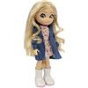 UNIQUE EYES Bambola articolata con grandi occhi magici e profondi, segue i tuoi occhi, elegante ginnasta Amy Fashion Doll, per bambine dai 3 anni, Precious Games, MYM00100, 25 cm