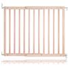 Safetots Cancelletto per Scale Robusto in Legno con Montaggio a Vite, Naturale, 63,5cm - 105,5cm, Cancelletto per Bambini in Legno, Barriera di Sicurezza con Montaggio a Vite, Installazione Facile