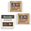 Boveda Music Reed Cases 84% Misura 8 - 2 Confezione di canne ermetiche - Strumenti musicali in legno - Controllo dell'umidità a 2 vie - Per la conservazione di ance per chitarra, clarinetto, sassofono