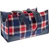 Ferribiella Spa Ferribiella Borsa Trasportino per Cani Mokka Tartan 43 x 18 x 25 cm